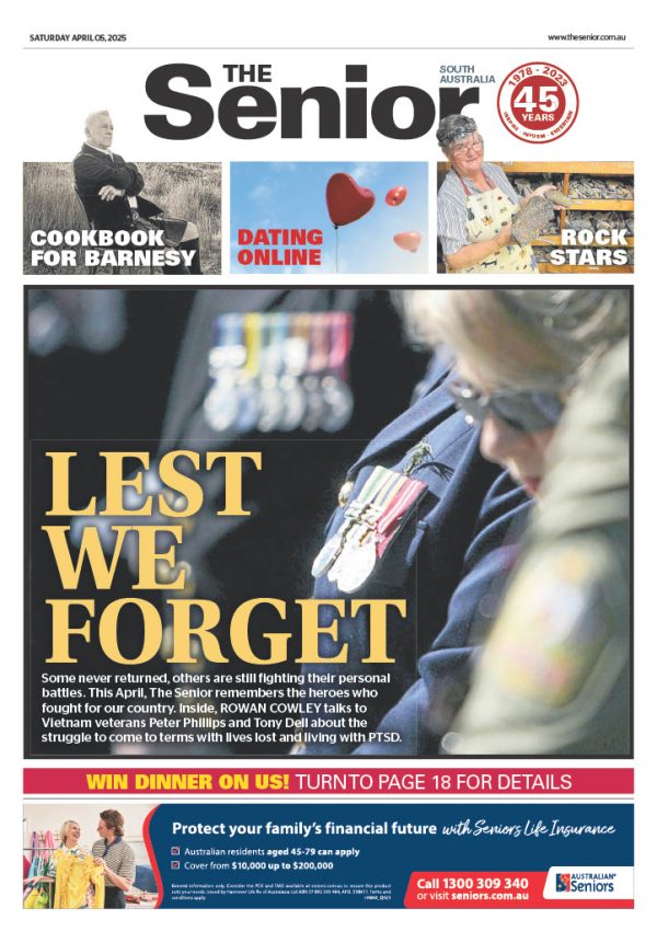The Senior - April Feature Front Page